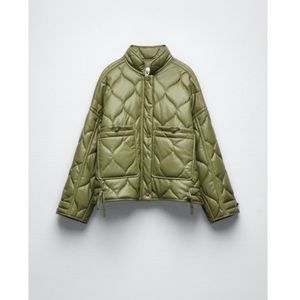 Zara Quilted Puffer